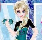 Elsa na academia