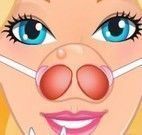 Barbie médico do nariz