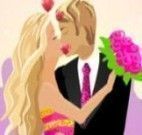 Barbie e Ken aos beijos