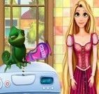 Lavanderia da princesa Rapunzel