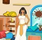 Princesa do Egito limpar quarto