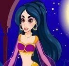 Princesa Jasmine no spa e moda