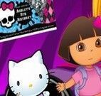 Decorar quarto da Barbie, Hello Kitty e Monster High