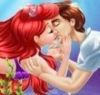 Beijos Ariel e príncipe