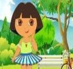 Vestir Dora para passear na praça