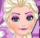 Manicure spa Frozen Elsa