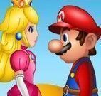 Beijo Mario e Peach