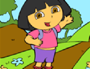 Colorindo a Dora