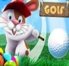 Jogar golf com o coelho