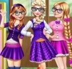 Princesas Disney roupas escolar