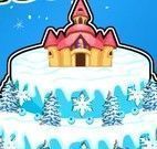 Decorar bolo castelo Frozen