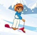 Diego no ski