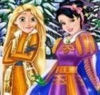 Rapunzel e Branca de Neve roupas