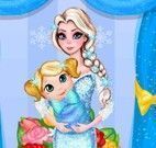 Elsa arrumar quarto do bebê