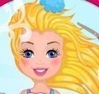 Barbie cuidar dos cabelos