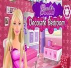 Decoração do quarto da Barbie