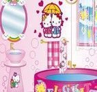 Decoração Hello Kitty de banheiro