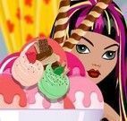 Decorar sorvete da Monster High