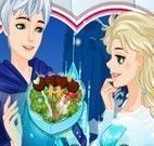 Elsa decorar presente do namorado