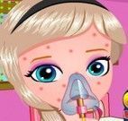 Bebê Elsa alergia na pele