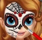 Máscara de Halloween da Princesa Sofia