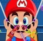 Mario cuidar do nariz