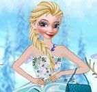 Maquiagem e roupas da Elsa