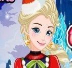 Elsa roupas de Natal