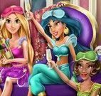 Princesas da Disney festa do pijama