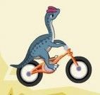 Dinossauro na bike