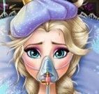 Elsa Frozen doente