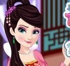 Elsa roupas moda china
