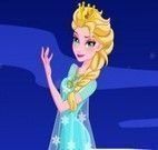 Elsa vestir roupas
