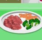 Receita de refeição com brócolis