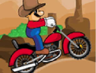 Mario Bross Cowboy Bike