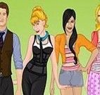 O elenco de Glee