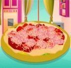 Pizza de salame receita