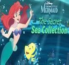 Princesa Ariel - objetos no fundo do mar