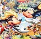 Quebra cabeça da Disney Minnie e Mickey