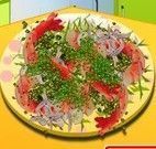Sara salada de camarão