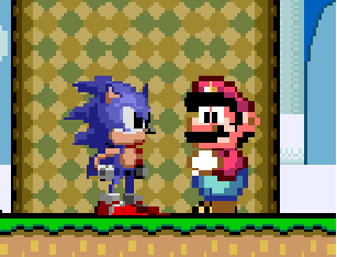 Sonic contra Mario