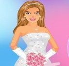 Vestir a Barbie noiva