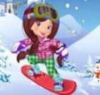 Vestir a menina para esquiar