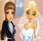 Vestir a noiva e as madrinhas de casamento